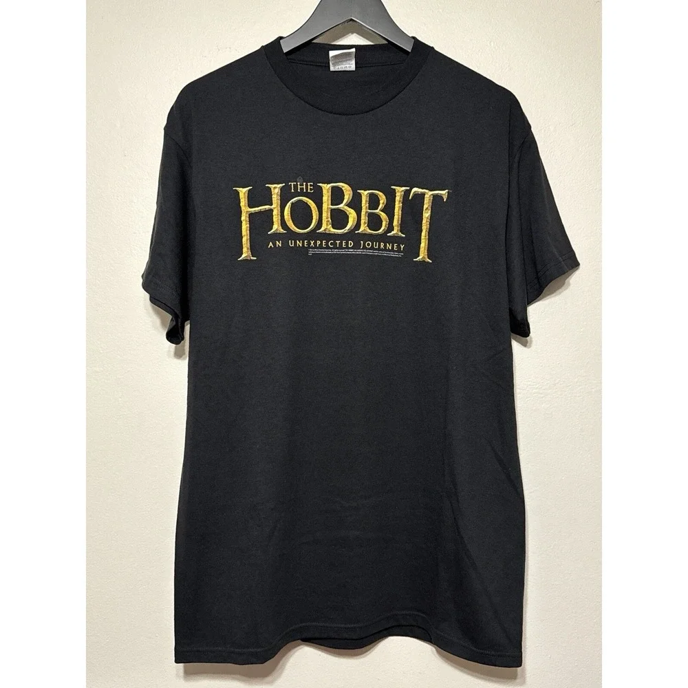 The Hobbit Unexpected Journey T Shirt LOTR Tolkien Movie Promo L